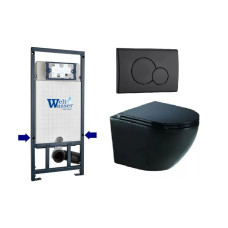 Душевая кабина Weltwasser MARBERG 507 + MERZBACH 041 XL MT-BL + MAR 507 RD MT-BL 10000010962