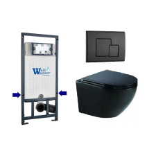 Душевая кабина Weltwasser MARBERG 507 + MERZBACH 041 XL MT-BL + MAR 507 SE MT-BL 10000010965