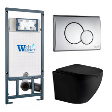 Душевая кабина Weltwasser MARBERG 507 + MERZBACH 043 MT-BL + MAR 507 RD-CR 10000011357