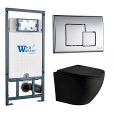Душевая кабина Weltwasser MARBERG 507 + MERZBACH 043 MT-BL + MAR 507 SE-CR 10000011360