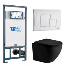 Душевая кабина Weltwasser MARBERG 507 + MERZBACH 043 MT-BL + MAR 507 SE GL-WT 10000011361
