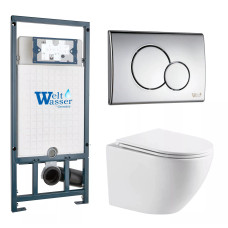 Душевая кабина Weltwasser MARBERG 507 + MERZBACH 043 MT-WT + MAR 507 RD-CR 10000011437