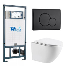 Душевая кабина Weltwasser MARBERG 507 + MERZBACH 043 MT-WT + MAR 507 RD MT-BL 10000011439