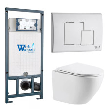 Душевая кабина Weltwasser MARBERG 507 + MERZBACH 043 MT-WT + MAR 507 SE GL-WT 10000011441