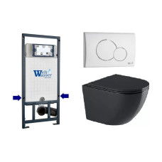 Душевая кабина Weltwasser MARBERG 507 + MERZBACH 043 GL-BL + MAR 507 RD GL-WT 10000012204