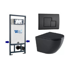 Душевая кабина Weltwasser MARBERG 507 + MERZBACH 043 GL-BL + MAR 507 SE MT-BL 10000012208