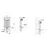 Душевая кабина Weltwasser MARBERG 507 + MERZBACH 043 XL GL-WT + MAR 507 SE MT-BL 10000013809 Душевая кабина Weltwasser MARBERG 507 + MERZBACH 043 XL GL-WT + MAR 507 SE MT-BL 10000013809