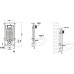 Душевая кабина Weltwasser MARBERG 507 + MERZBACH 043 XL MT-BL + MAR 507 SE CR 10000014153