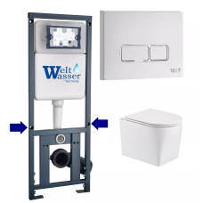 Душевая кабина Weltwasser MARBERG 410 + NESENBACH 004 GL-WT + MAR 410 SE GL-WT 10000011721