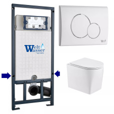Душевая кабина Weltwasser MARBERG 507 + NESENBACH 004 GL-WT + MAR 507 RD GL-WT 10000011723