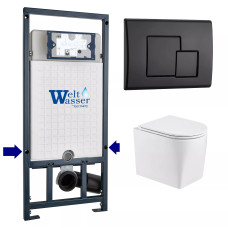 Душевая кабина Weltwasser MARBERG 507 + NESENBACH 004 GL-WT + MAR 507 SE MT-BL 10000011727