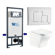 Душевая кабина Weltwasser MARBERG 507 + ODENBACH 004 GL-WT + MAR 507 SE GL-WT 10000010972