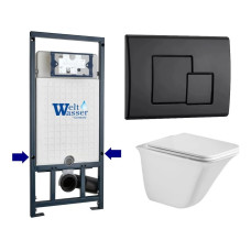 Душевая кабина Weltwasser MARBERG 507 + ROTBACH 004 GL-WT + MAR 507 SE MT-BL 10000010981
