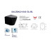 Душевая кабина Weltwasser MARBERG 410 + SALZBACH 043 GL-BL + MAR 410 RD MT-BL 10000013496