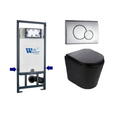 Душевая кабина Weltwasser MARBERG 507 + SALZBACH 043 MT-BL + MAR 507 RD-CR 10000011554