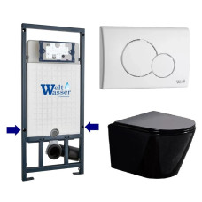 Душевая кабина Weltwasser MARBERG 507 + SALZBACH 043 GL-BL + MAR 507 RD GL-WT 10000013502