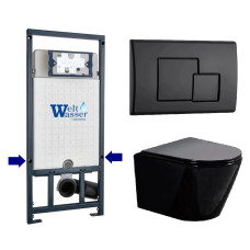 Душевая кабина Weltwasser MARBERG 507 + SALZBACH 043 GL-BL + MAR 507 SE MT-BL 10000013506