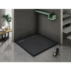 Душевой поддон Weltwasser TRS 100 STONE-BL 10000004379, Низкий поддон, Квадратная, Искусственный мрамор