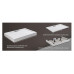 Душевой поддон Weltwasser TRS 10090 STONE-BL 10000005450, Низкий поддон, Прямоугольная, Искусственный мрамор