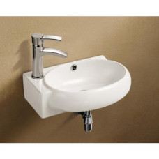 Раковина Weltwasser AISBACH 5011 L 10000003874 43х29, Подвесной, Овальная, Белый, Фаянс Раковина Weltwasser AISBACH 5011 L 10000003874 43х29, Подвесной, Овальная, Белый, Фаянс