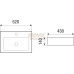 Раковина Weltwasser AISBACH 5030 10000003880 52х43, Накладная, Прямоугольная, Белый, Фаянс