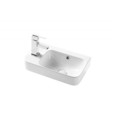 Раковина Weltwasser AISBACH 5117 L 10000003970 45х26, Подвесной, Прямоугольная, Белый, Фаянс