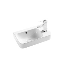 Раковина Weltwasser AISBACH 5117 R 10000003971 45х26, Подвесной, Прямоугольная, Белый, Фаянс
