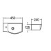 Раковина Weltwasser AISBACH 7945 GL-WT L 10000008690 50,5х235, Подвесной, Прямоугольная, Белый глянцевый, Фаянс Раковина Weltwasser AISBACH 7945 GL-WT L 10000008690 50,5х235, Подвесной, Прямоугольная, Белый глянцевый, Фаянс