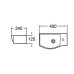 Раковина Weltwasser AISBACH 7945 GL-WT R 10000008691 50,5х235, Подвесной, Прямоугольная, Белый глянцевый, Фаянс Раковина Weltwasser AISBACH 7945 GL-WT R 10000008691 50,5х235, Подвесной, Прямоугольная, Белый глянцевый, Фаянс