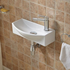 Раковина Weltwasser AISBACH 7946 GL-WT R 10000008695 45,5х220, Подвесной, Прямоугольная, Белый глянцевый, Фаянс