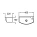 Раковина Weltwasser AISBACH 7946 GL-WT R 10000008695 45,5х220, Подвесной, Прямоугольная, Белый глянцевый, Фаянс Раковина Weltwasser AISBACH 7946 GL-WT R 10000008695 45,5х220, Подвесной, Прямоугольная, Белый глянцевый, Фаянс