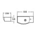 Раковина Weltwasser AISBACH 7950 GL-WT R 10000008693 50,5х235, Подвесной, Прямоугольная, Белый глянцевый, Фаянс Раковина Weltwasser AISBACH 7950 GL-WT R 10000008693 50,5х235, Подвесной, Прямоугольная, Белый глянцевый, Фаянс