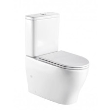 Унитаз Weltwasser ANGERBACH 001 GL-WT 10000005966, Безободковый, Овальная, Белый, Фаянс Унитаз Weltwasser ANGERBACH 001 GL-WT 10000005966, Безободковый, Овальная, Белый, Фаянс