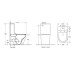 Унитаз Weltwasser ANGERBACH 001 GL-WT 10000005966, Безободковый, Овальная, Белый, Фаянс