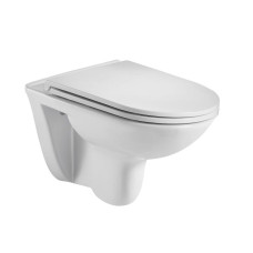 Унитаз Weltwasser BAARBACH 004 GL-WT 10000003811, Подвесной, Безободковый, Овальная, Белый, Сантехнический фарфор Унитаз Weltwasser BAARBACH 004 GL-WT 10000003811, Подвесной, Безободковый, Овальная, Белый, Сантехнический фарфор