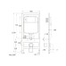 Инсталляция для унитаза Weltwasser BAMBERG 460 GR 10000014417 Инсталляция для унитаза Weltwasser BAMBERG 460 GR 10000014417