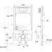 Инсталляция для унитаза Weltwasser BAMBERG 545 10000010288, Встроенный Инсталляция для унитаза Weltwasser BAMBERG 545 10000010288, Встроенный