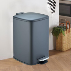 Ведро мусорное Weltwasser BERG BL 12L 10000013411, Черный матовый Ведро мусорное Weltwasser BERG BL 12L 10000013411, Черный матовый