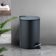 Ведро мусорное Weltwasser BETTA BL 12L 10000013409, Черный матовый