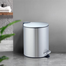 Ведро мусорное Weltwasser BETTA MT 5L 10000013382, Хром