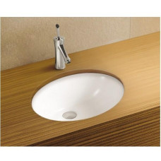 Раковина Weltwasser WW SK 10000003898 47х39, Встраиваемый, Овальная, Белый, Сантехнический фаянс