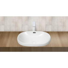 Раковина Weltwasser WW SK 10000004608 60,5х40,5, Встраиваемый, Овальная, Белый, Сантехнический фаянс