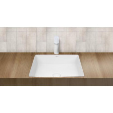 Раковина Weltwasser WW SK 10000004600 49,5х39, Встраиваемый, Прямоугольная, Белый, Сантехнический фаянс