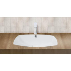 Раковина Weltwasser WW SK 10000004601 53х39, Встраиваемый, Прямоугольная, Белый, Сантехнический фаянс