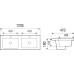 Раковина Weltwasser WW SK 10000003906 120,5х47, Встраиваемый, Прямоугольная, Белый, Сантехнический фаянс Раковина Weltwasser WW SK 10000003906 120,5х47, Встраиваемый, Прямоугольная, Белый, Сантехнический фаянс
