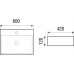 Раковина Weltwasser WW SK 10000004504 60х42, Накладная, Прямоугольная, Черный, Сантехнический фаянс Раковина Weltwasser WW SK 10000004504 60х42, Накладная, Прямоугольная, Черный, Сантехнический фаянс