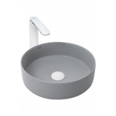 Раковина Weltwasser WW SK 10000004513 35,5х35,5, Накладная, Круглая, Серый, Сантехнический фаянс