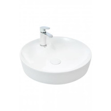 Раковина Weltwasser WW SK 10000004568 46х46, Накладная, Круглая, Белый, Сантехнический фаянс
