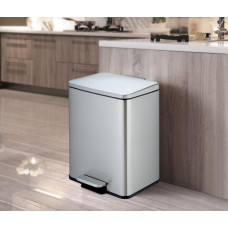 Ведро мусорное Weltwasser GOLF MT 17L 10000013413, Хром