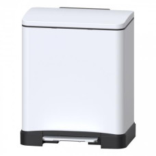 Ведро мусорное Weltwasser LASSY WT 12L 10000006130, Белый матовый